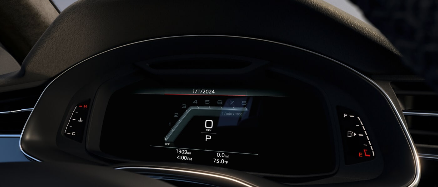 2025 Audi SQ8 Interior Speedometer