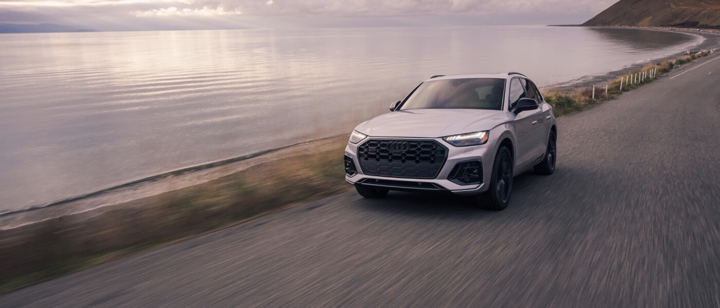2025 Audi SQ5 Exterior Driving By Water