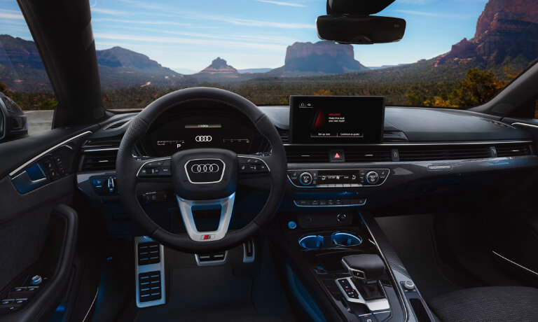 2025 Audi A5 Sportback Interior Driver Dashboard View