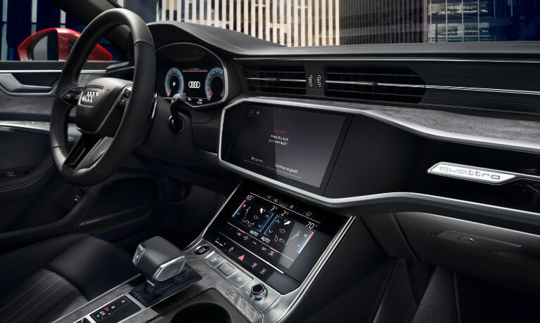 2024 Audi A7 interior front tech