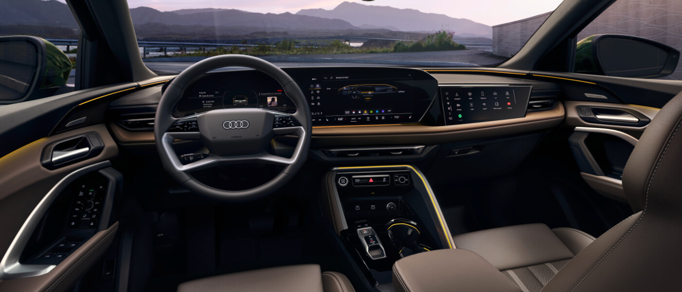 2025 Audi Q5 Sportback Interior Front Seats And Dash