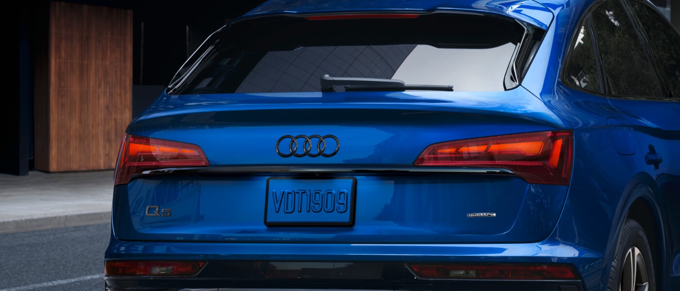 2025 Audi Q5 Sportback Exterior Rear View Close Up