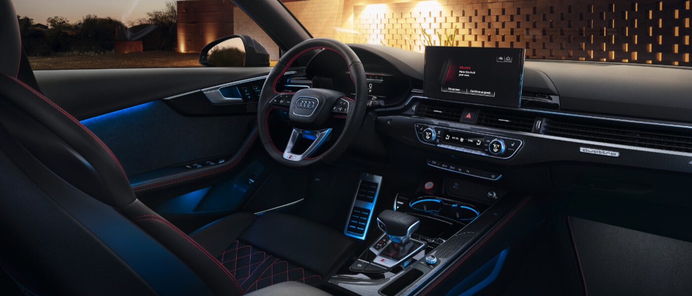 2024 Audi S4 Sedan interior front