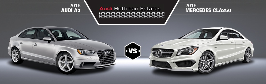 audi a3 vs mercedes cla250