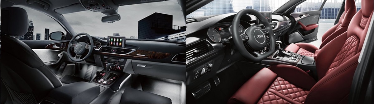 2018 Audi A6 vs. S6 Interior Comparison near Highland Park, IL