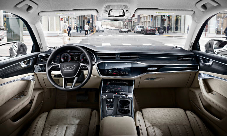 2022 Audi A6 interior front