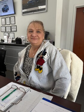 Staff member Sue from fb6fb0a588fc