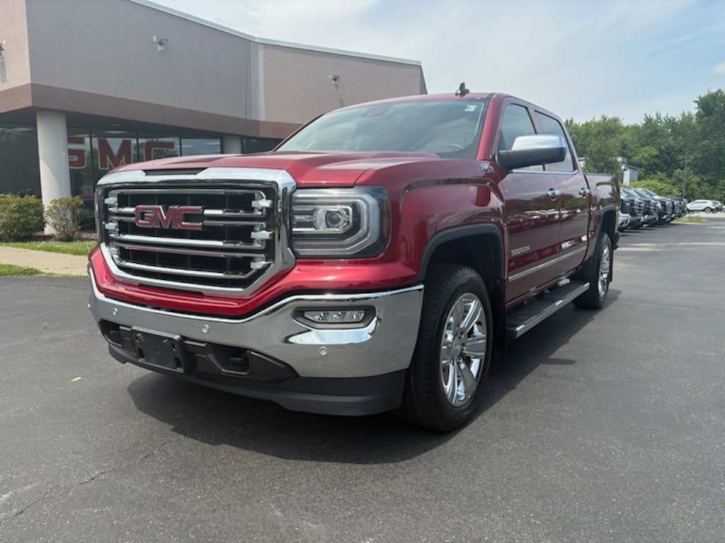 Used 2018 GMC Sierra 1500 SLT Truck Crew Cab
