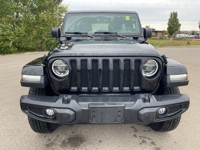 Used 2021 Jeep Wrangler Unlimited Sahara Altitude with VIN 1C4HJXEG2MW509606 for sale in Peoria, IL