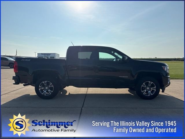 Black 2015 Chevrolet Colorado Pickup Truck Four-Wheel Drive Automatic