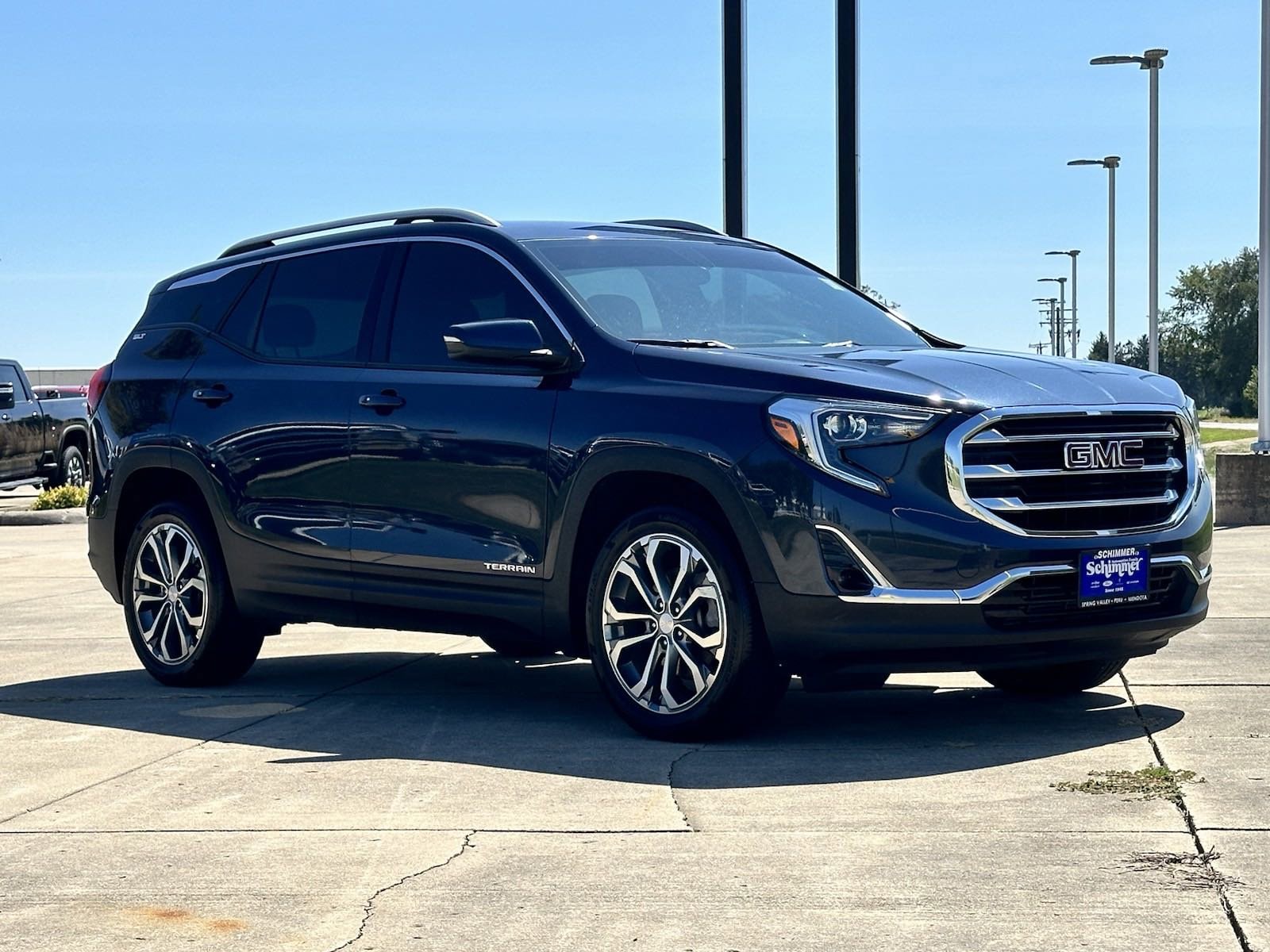 Used 2018 GMC Terrain SLT with VIN 3GKALVEX3JL308304 for sale in Spring Valley, IL