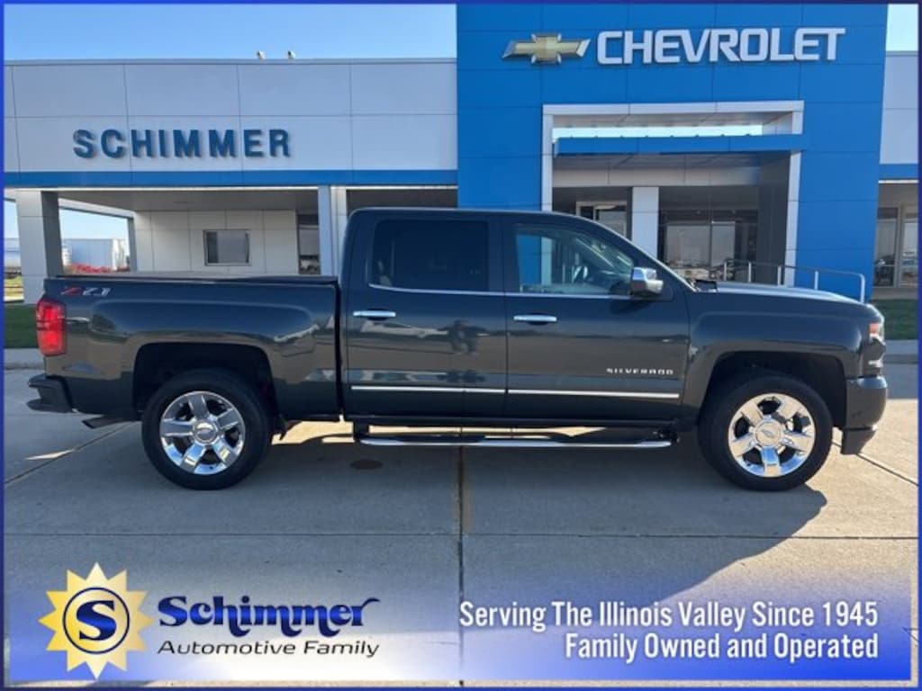 Used 2018 Chevrolet Silverado 1500 LTZ Truck Crew Cab