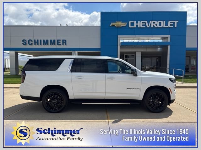 Summit White 2026 Chevrolet Suburban SUV / Crossover Four-Wheel Drive Automatic
