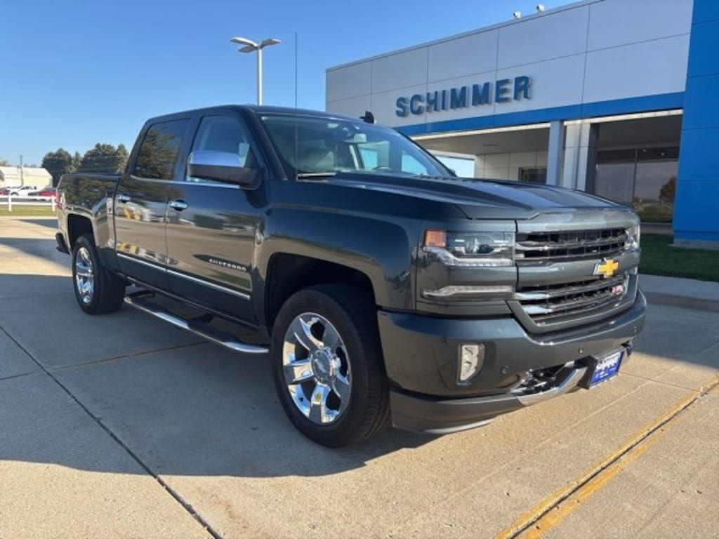 Used 2018 Chevrolet Silverado 1500 LTZ Truck Crew Cab