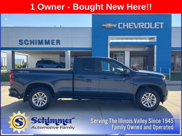 Northsky Blue Metallic 2020 Chevrolet Silverado 1500 Pickup Truck Four-Wheel Drive Automatic