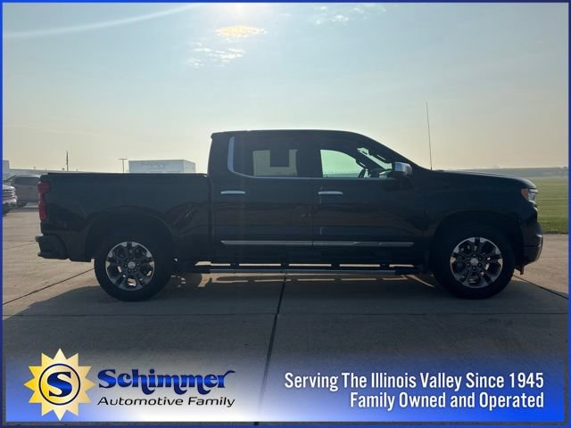 Black 2024 Chevrolet Silverado 1500 Pickup Truck Four-Wheel Drive Automatic
