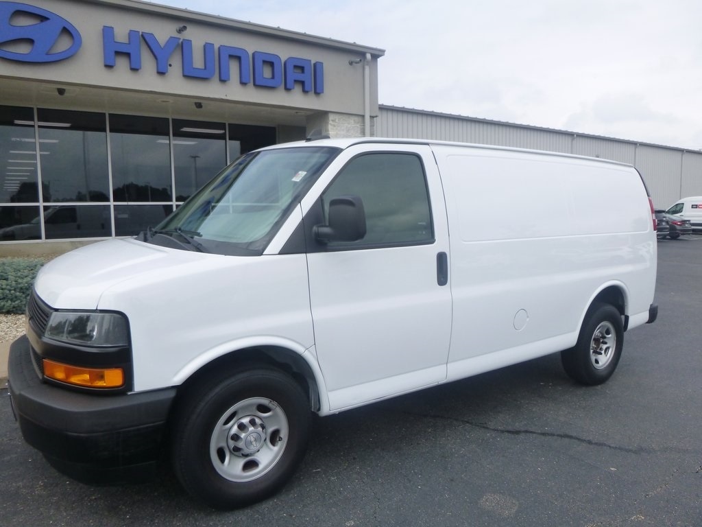 Used 2018 Chevrolet Express Cargo Work Van with VIN 1GCWGAFG6J1248247 for sale in Peru, IL