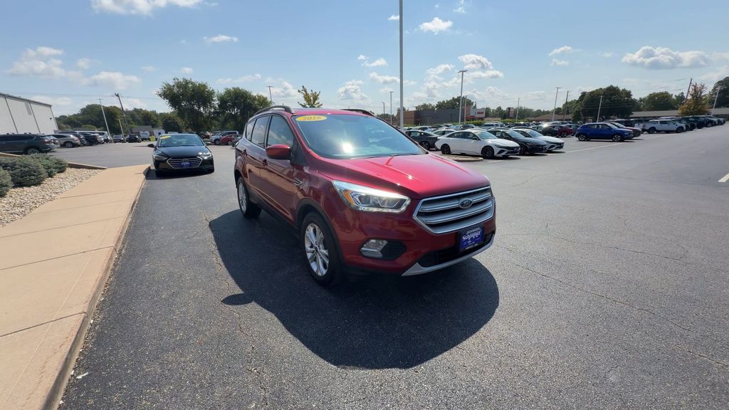 Used 2018 Ford Escape SEL with VIN 1FMCU0HD9JUA50264 for sale in Peru, IL