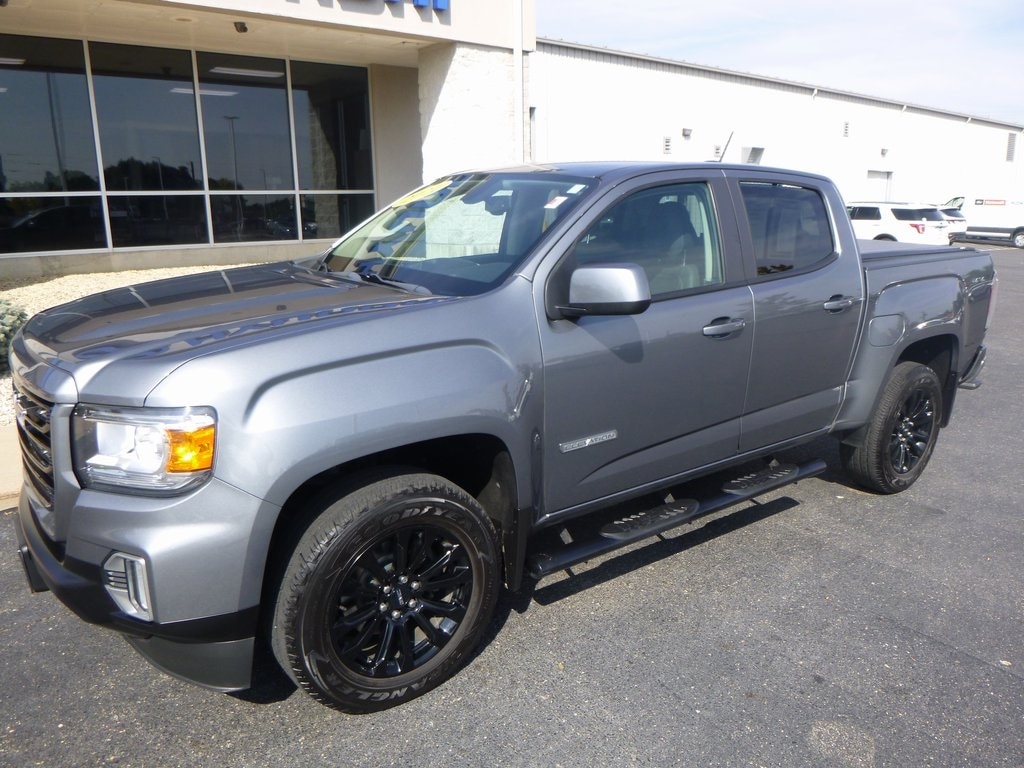 Used 2021 GMC Canyon Elevation with VIN 1GTG6CEN0M1205000 for sale in Peru, IL