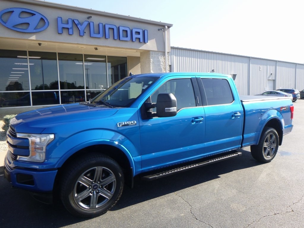 Used 2020 Ford F-150 Lariat with VIN 1FTFW1E52LKE30432 for sale in Peru, IL