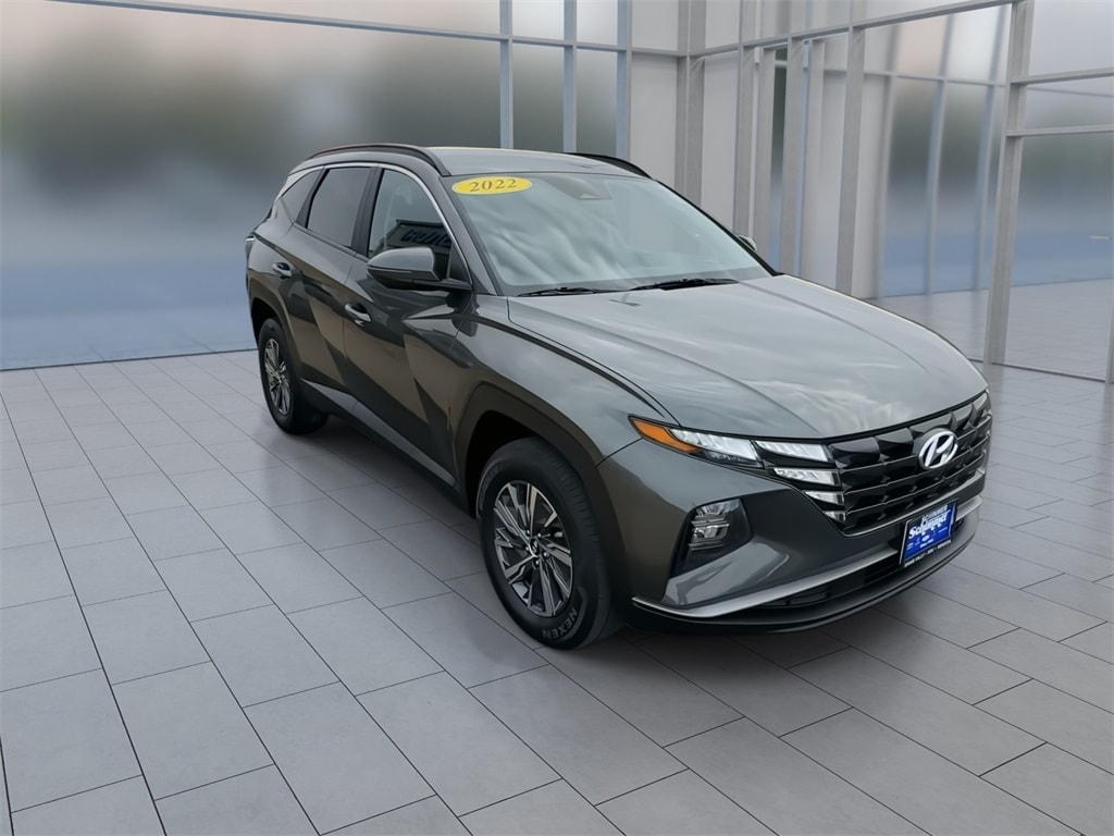 Certified 2022 Hyundai Tucson Hybrid Blue SUV