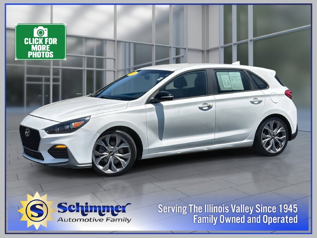Used 2020 Hyundai Elantra GT GT N Line with VIN KMHH55LC1LU129722 for sale in Peru, IL
