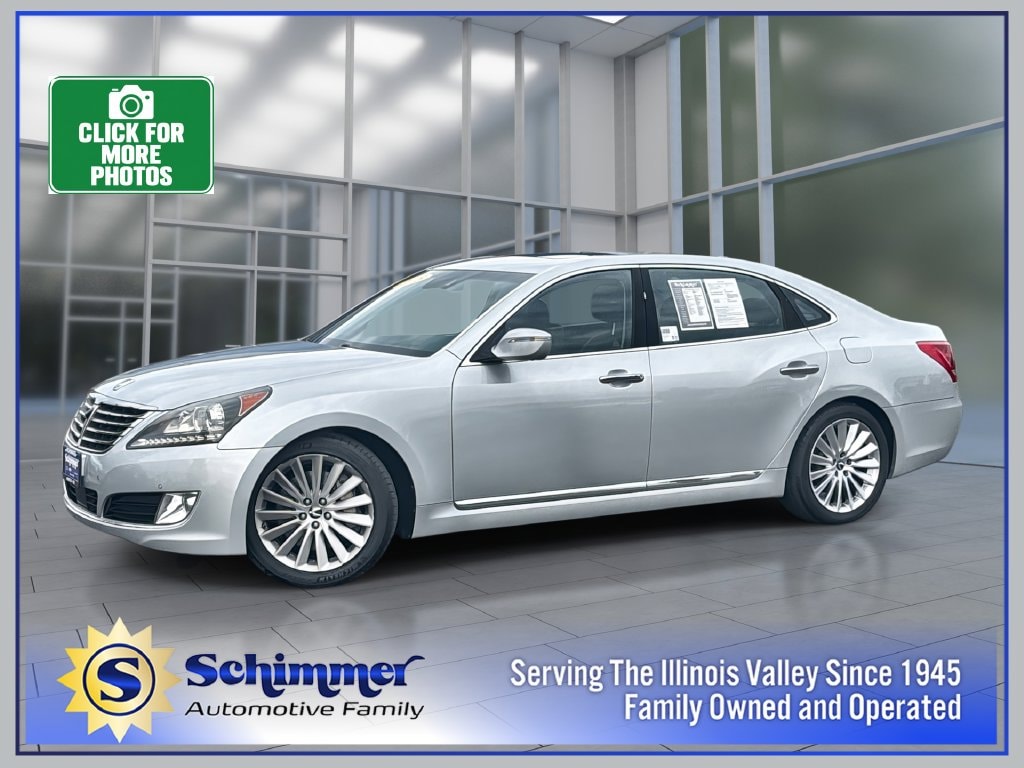 Used 2015 Hyundai Equus Ultimate with VIN KMHGH4JH6FU096393 for sale in Peru, IL