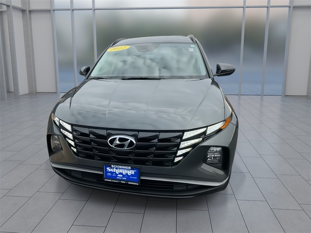 Certified 2022 Hyundai Tucson Hybrid Blue SUV