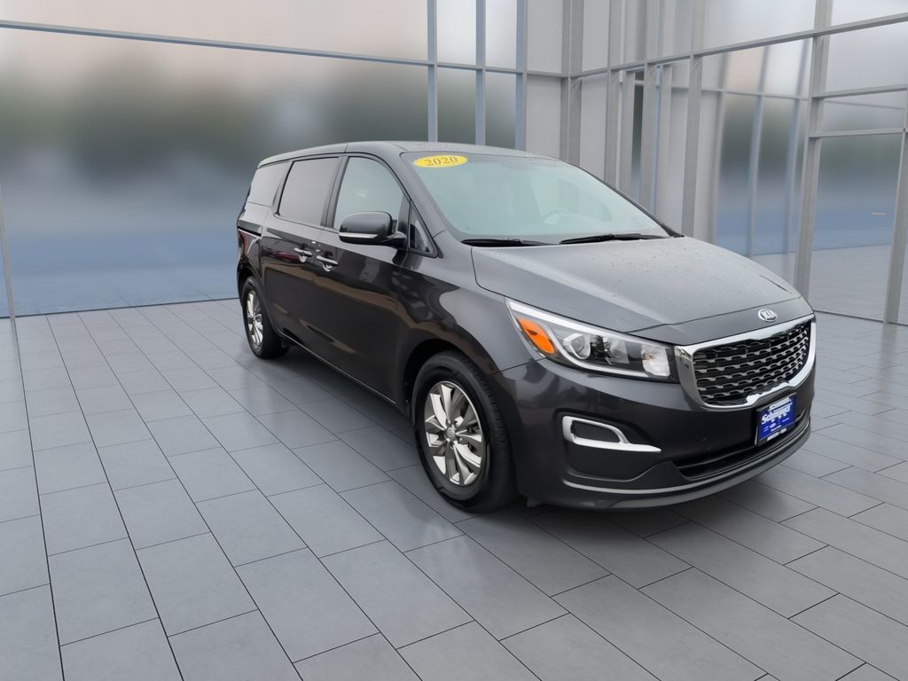 Used 2020 Kia Sedona LX with VIN KNDMB5C18L6642870 for sale in Peru, IL