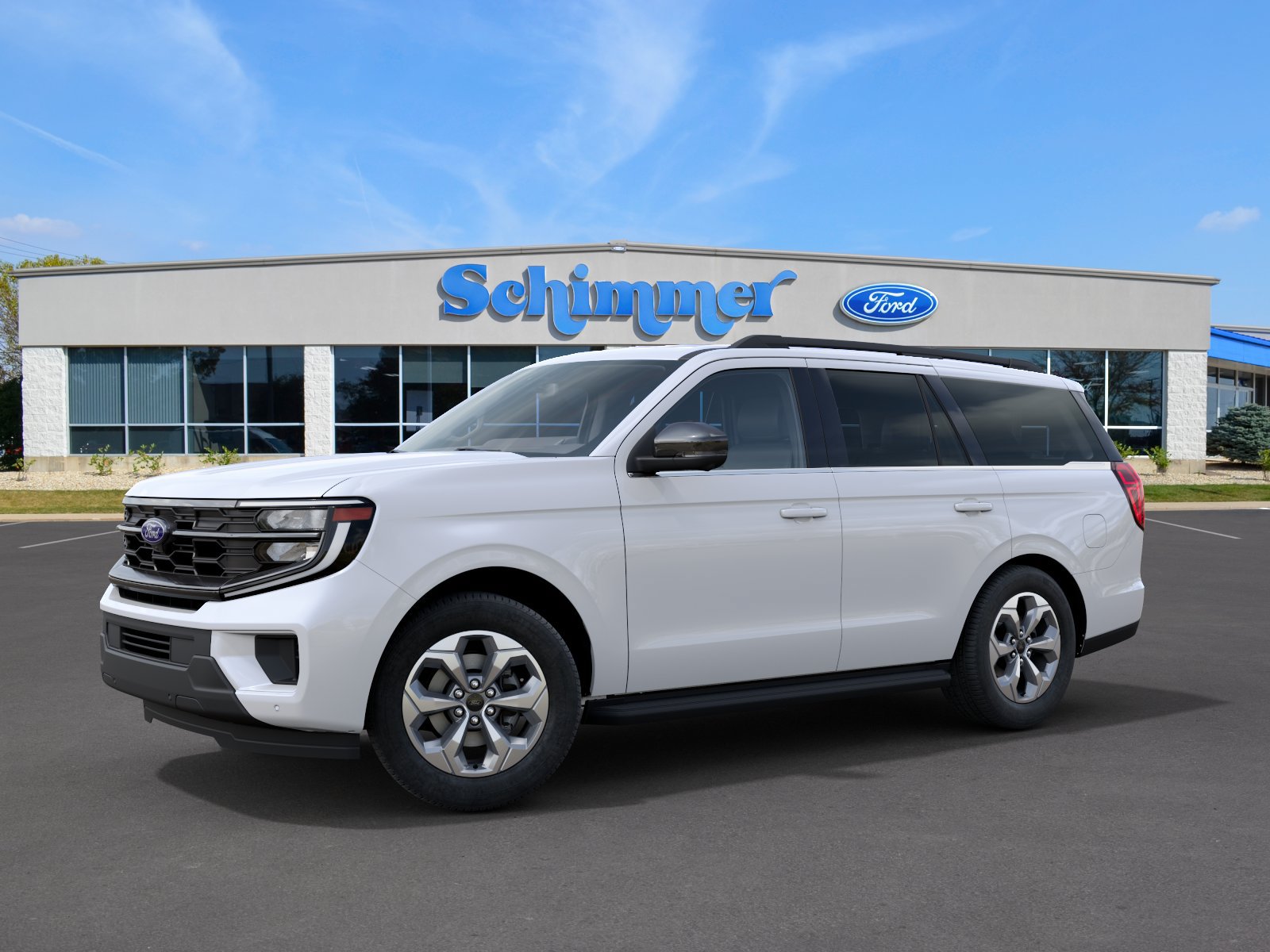 Star White Metallic Tri-Coat 2027 Ford Expedition SUV / Crossover Four-Wheel Drive Automatic