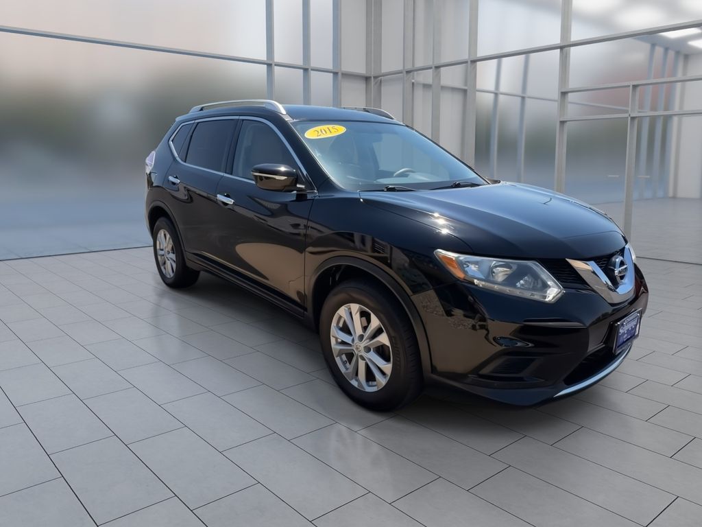 Used 2015 Nissan Rogue SV with VIN KNMAT2MT3FP584387 for sale in Peru, IL