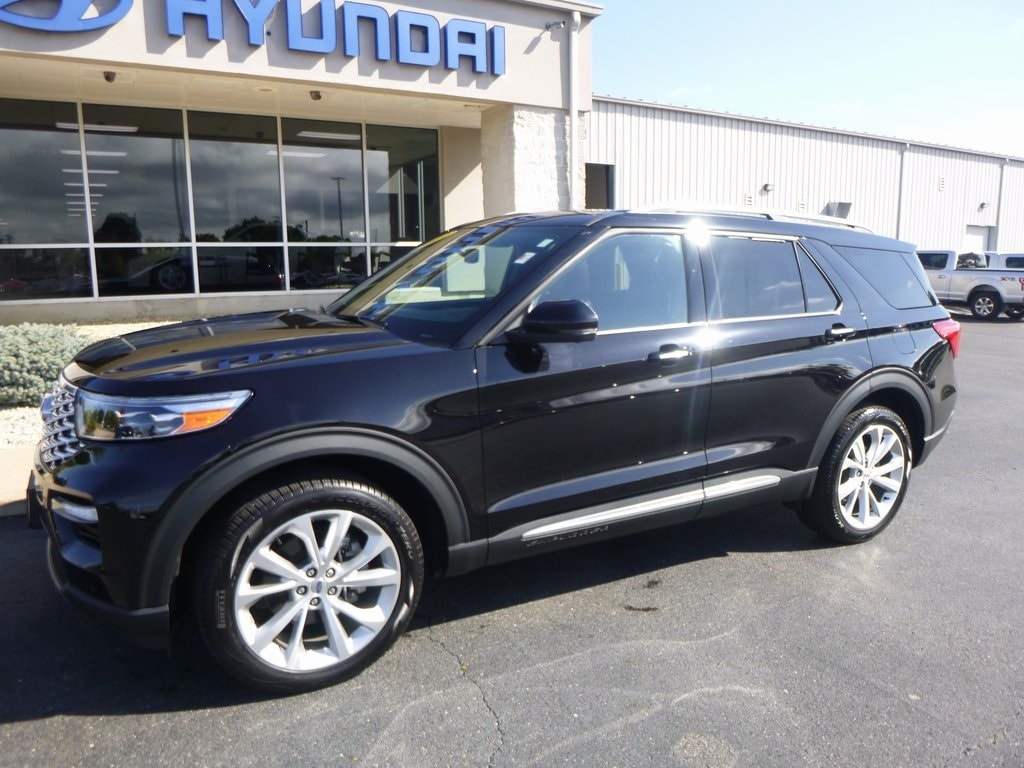 Used 2023 Ford Explorer Platinum with VIN 1FM5K8HC5PGA51276 for sale in Peru, IL