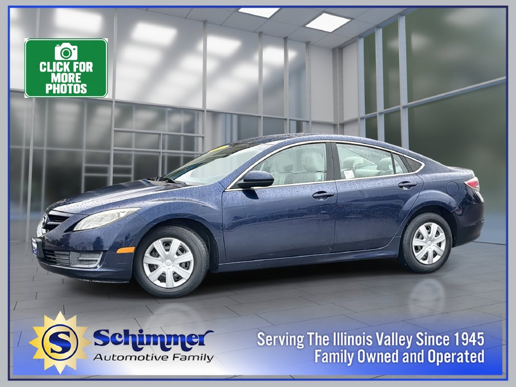 Used 2009 Mazda MAZDA6 i Sport with VIN 1YVHP81A695M10719 for sale in Peru, IL