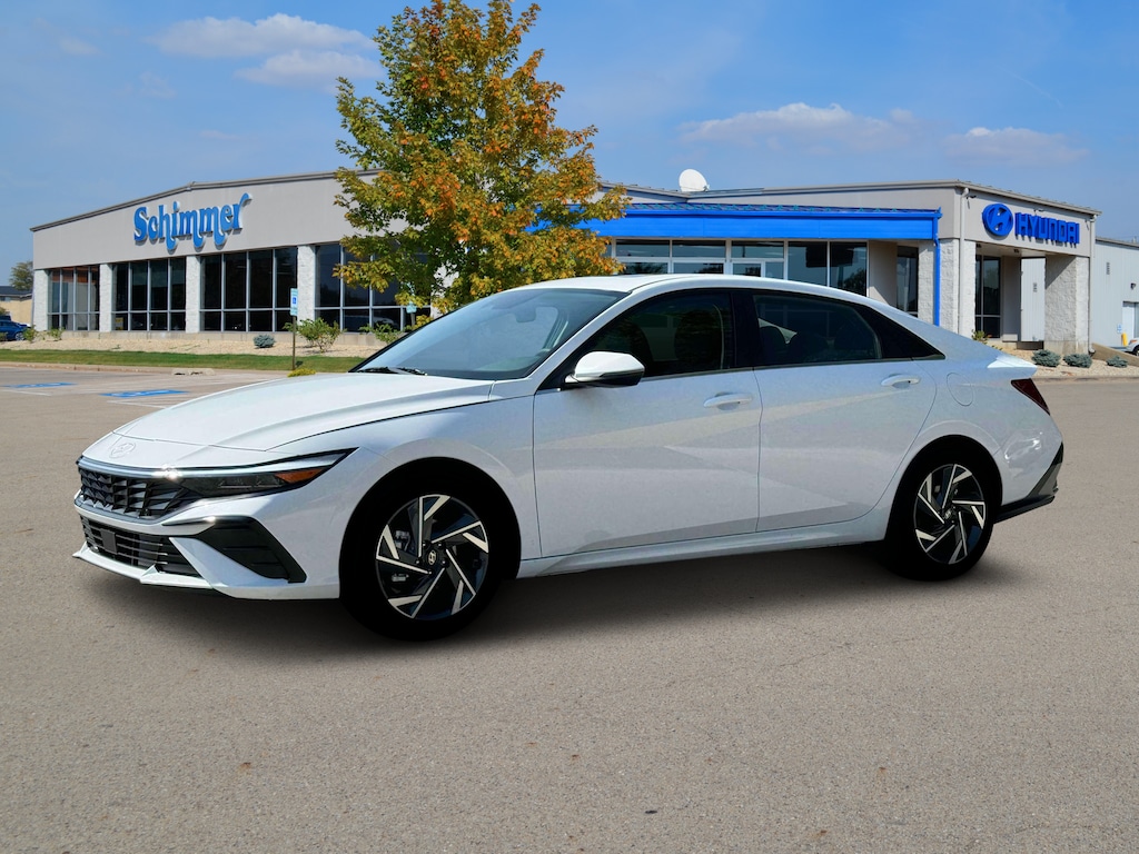 New 2025 Hyundai Elantra Hybrid Limited Sedan