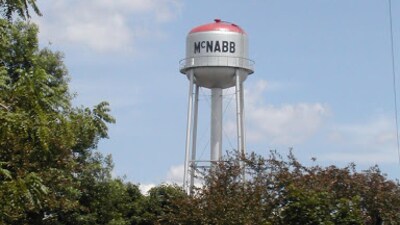 Water Tower in McNabb IL