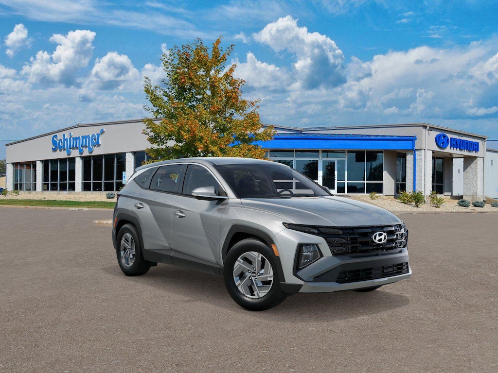 New 2026 Hyundai Tucson Hybrid Blue SUV