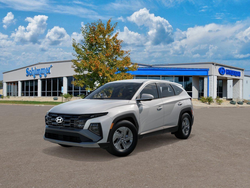 New 2026 Hyundai Tucson Hybrid Blue SUV