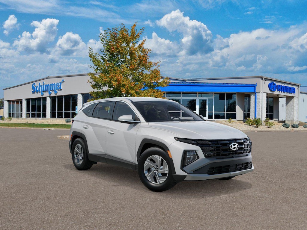 New 2026 Hyundai Tucson Hybrid Blue SUV