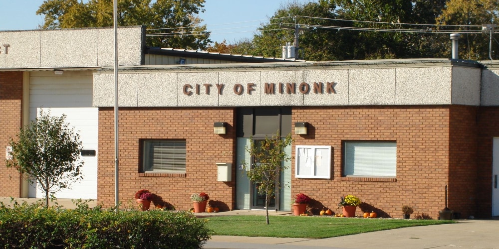 Minonk IL City Hall building