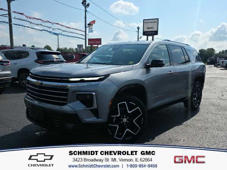 Sterling Gray Metallic 2026 Chevrolet Traverse SUV / Crossover Four-Wheel Drive Automatic