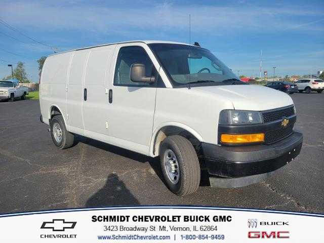 Used 2019 Chevrolet Express Cargo Work Van with VIN 1GCWGAFG6K1370480 for sale in Mount Vernon, IL