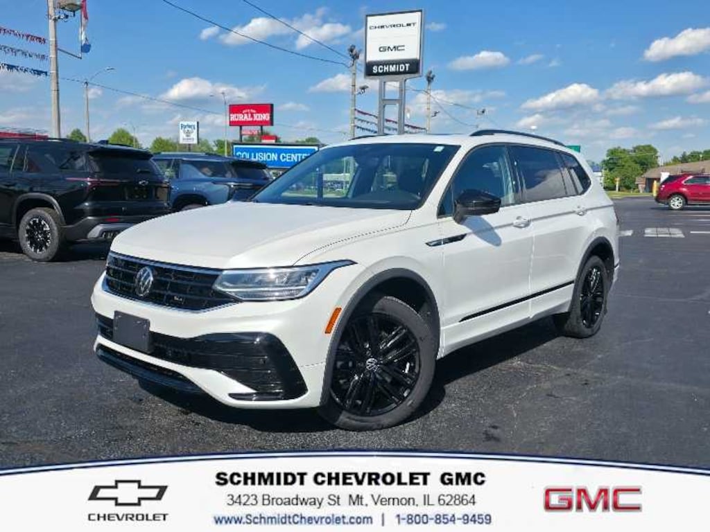 Used 2022 Volkswagen Tiguan 2.0T SE R-Line Black SUV