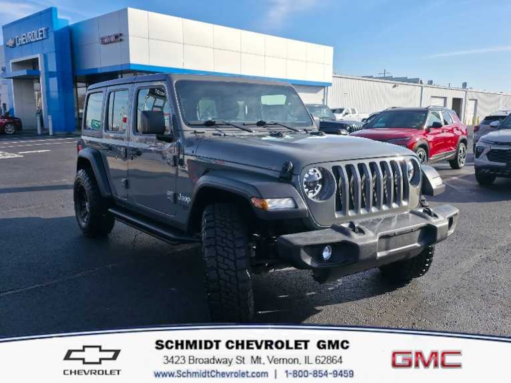 Used 2020 Jeep Wrangler Unlimited Sport 4X4 SUV