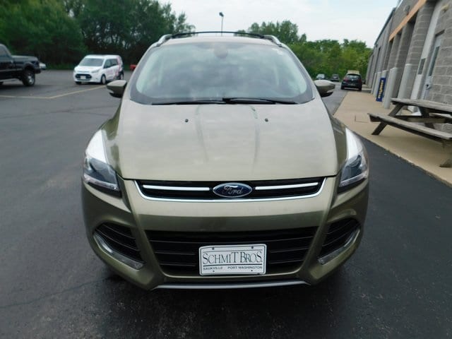 Used 2013 Ford Escape Titanium with VIN 1FMCU9J90DUB44421 for sale in Saukville, WI