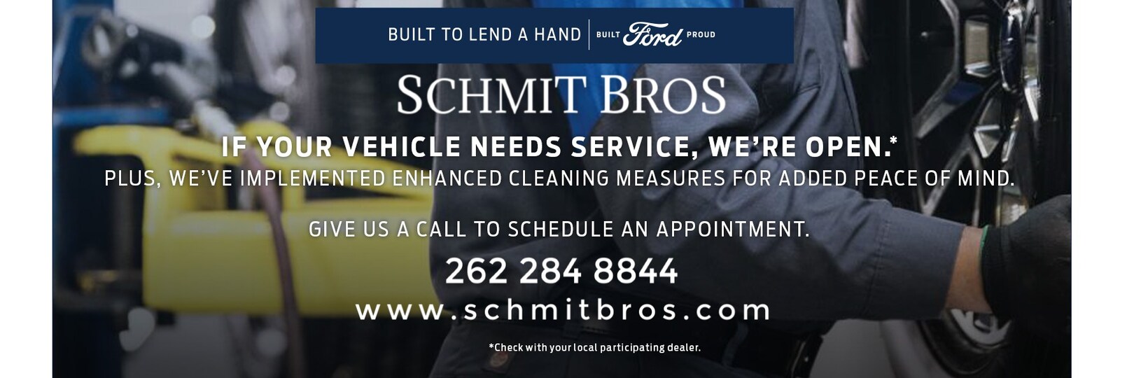 New & Used Ford Dealer Schmit Bros. Auto in Saukville near West Bend