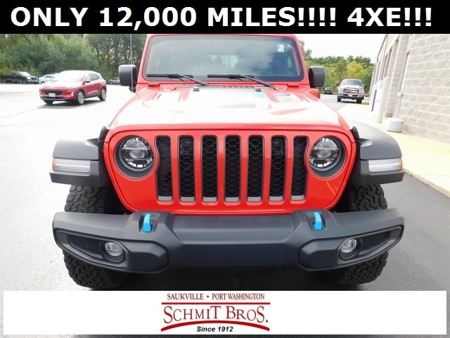 Used 2022 Jeep Wrangler Unlimited Rubicon 4XE with VIN 1C4JJXR69NW123530 for sale in Saukville, WI