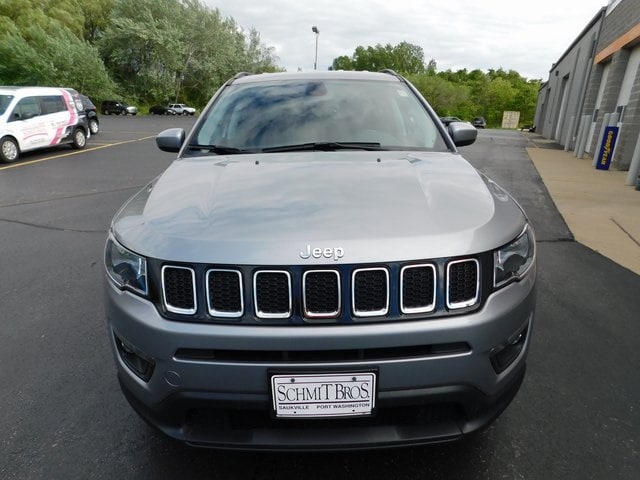 Used 2021 Jeep Compass Latitude with VIN 3C4NJDBB5MT529736 for sale in Saukville, WI