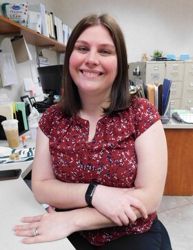 Staff member Amber Zolinski from ID_c7e5ed