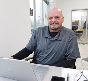 Staff member Rick Hainer from ID_2cf79f