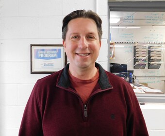 Staff member Mark Dumproff from ID_4931b6